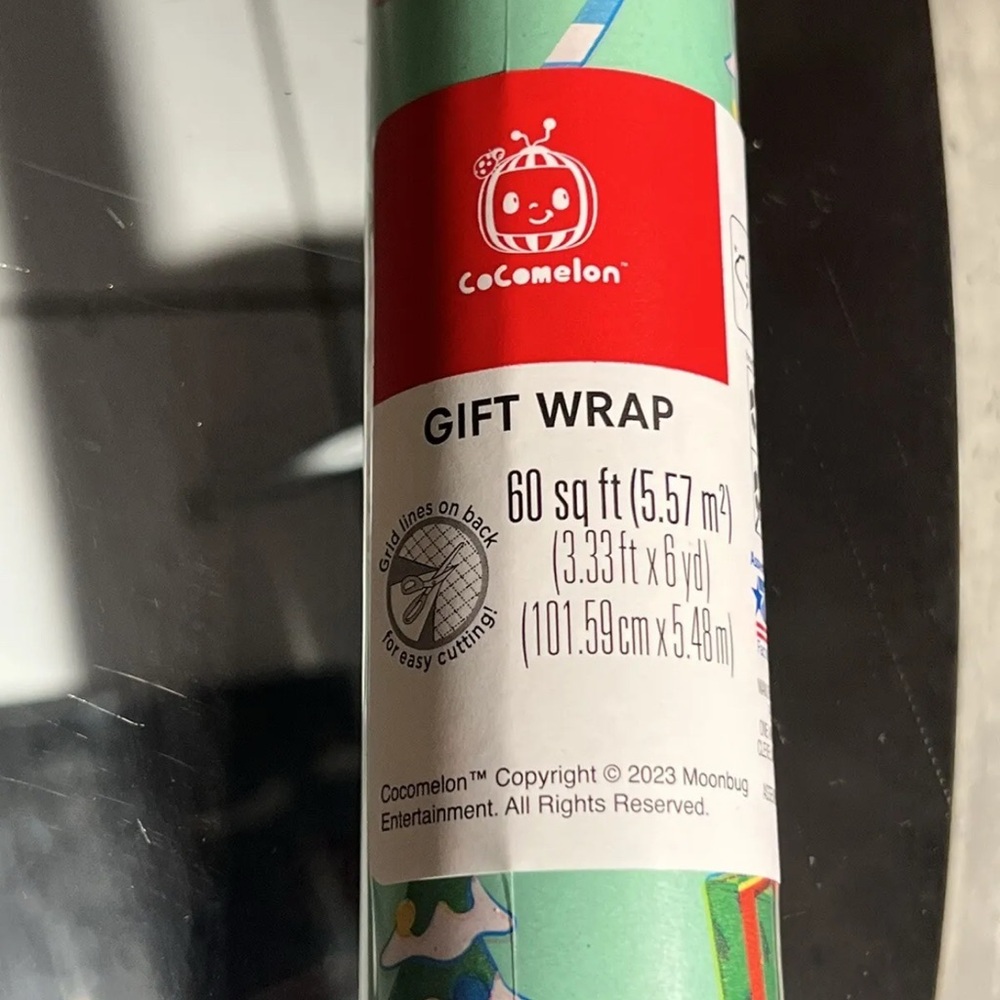 Cocomelon wrapping paper